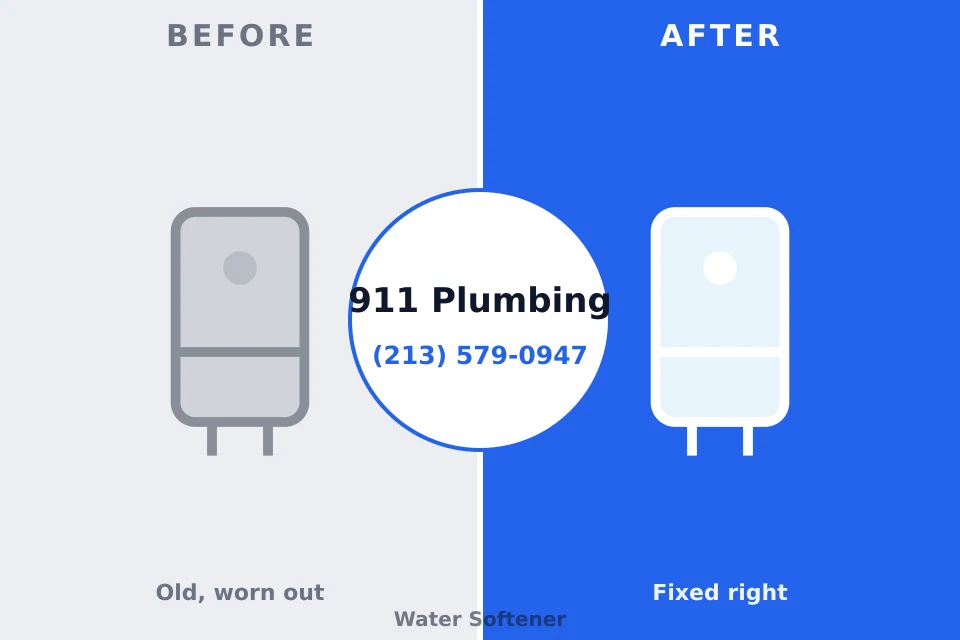 Before and after: plumbing company Lake Land'Or, VA